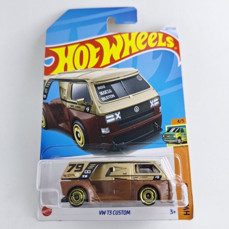 Hotwheels VW T3 CUSTOM 227 (ib6001) Xe kim loại