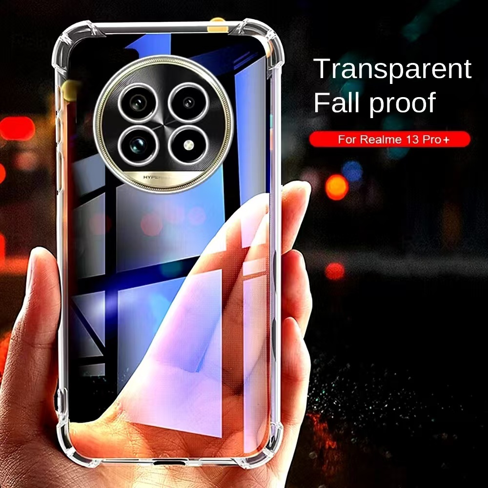 Ốp lưng Tpu trong suốt chống sốc Realme13 5G Vỏ máy ảnh Realme 13 + 5G / Realme 13Pro 5G / Realme 13