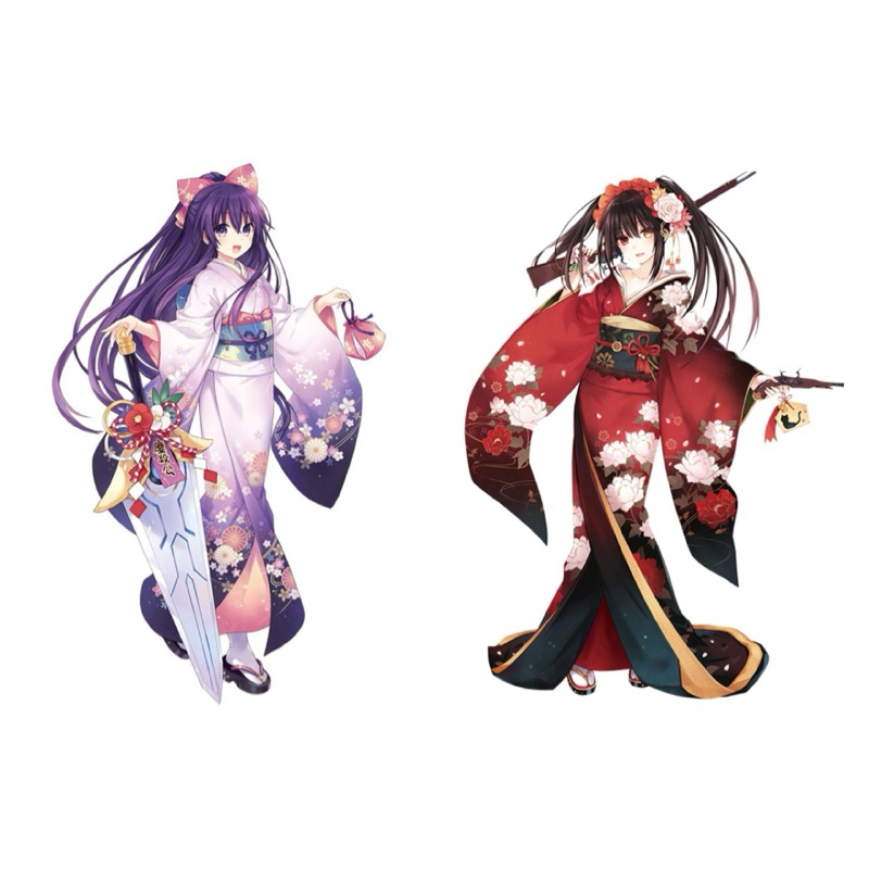 Tohka Yatogami & Kurumi Tokisaki (Yakata Ver.)]