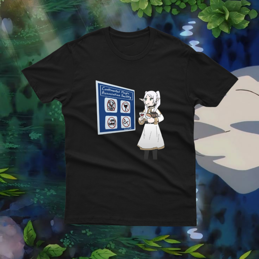 Áo sơ mi Frieren 11 phong cách Kawaii Anime Áo thun Frieren The Slayer Áo sơ mi Anime hay nhất Merch