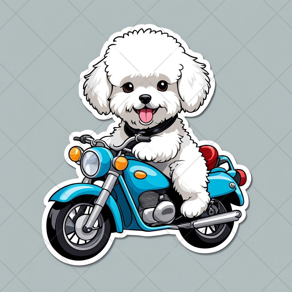 Xe Dán Xe Máy Chống Thấm Nước Xe Máy Benese-mountain bichon-frise bloodhound