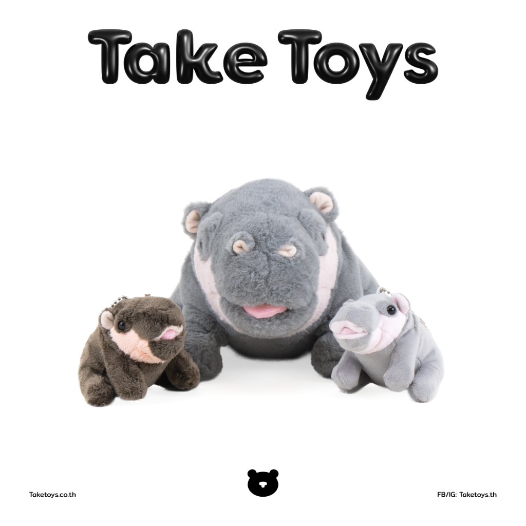 Lấy đồ chơi Hippo Moodeng-Doll Bouncy Pig Tech