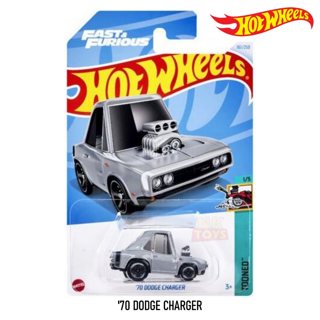 HOT View Car-WHEELS Metal Model '70 DODGE CHARGER Authentic GGB7