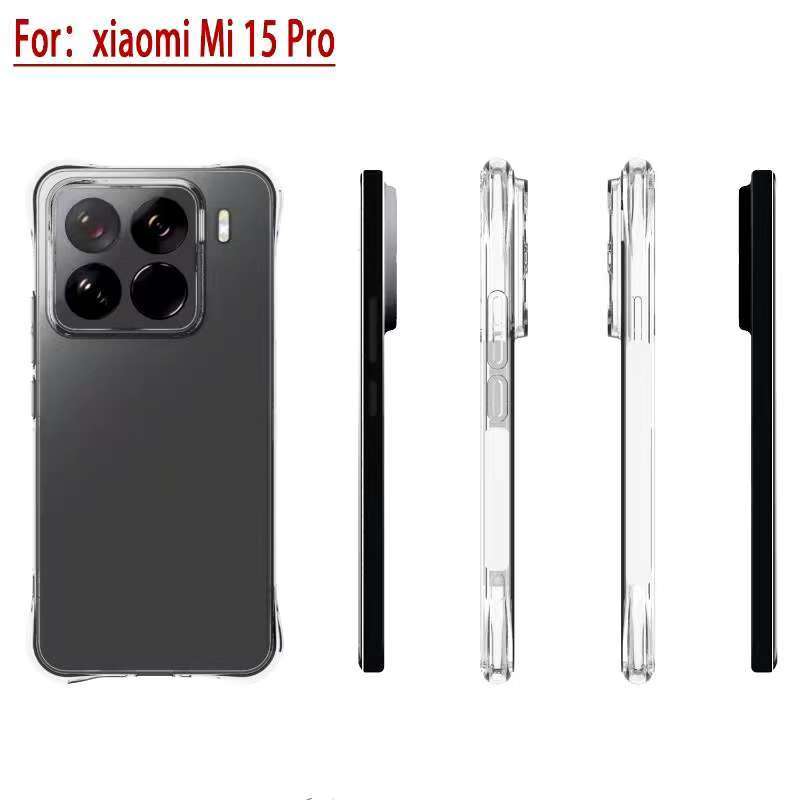 Ốp lưng Tpu trong suốt chống sốc Mi15 / Mi 15 Pro / Mi 15 Ultra / Xiaomi 15 Pro Model