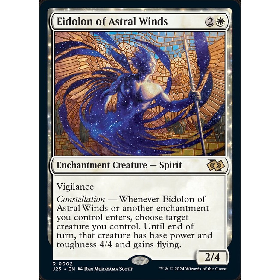 Eidolon of Astral Winds J25 Foundations Jumpstart Magic the Gathering Card [MTG]