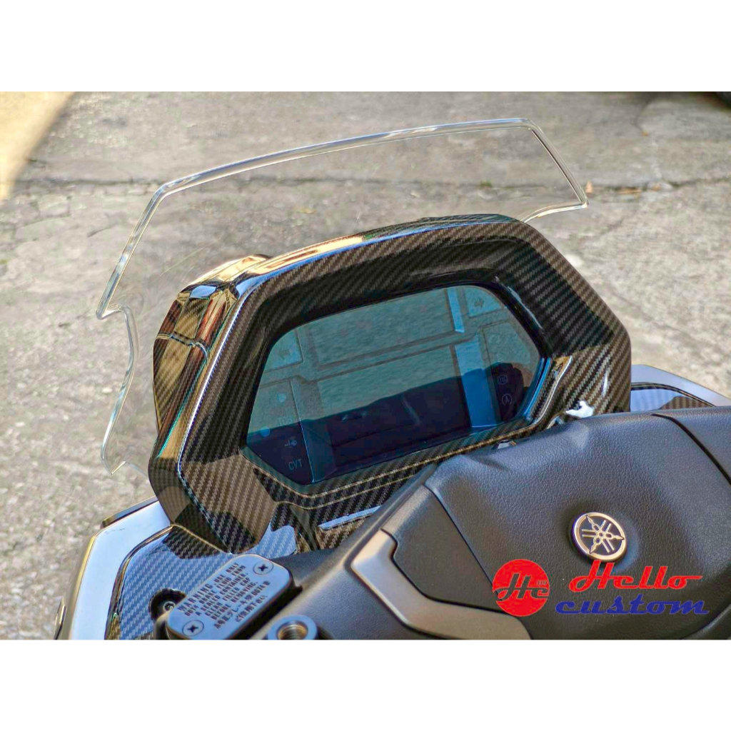 Turbo New Nmax 2025 Speedometer Cover Kevlar Pattern Original Nmax155