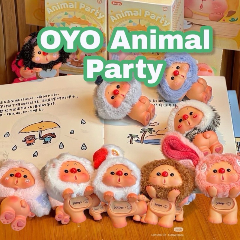 (1 Loại nhúng) OYO Animal Party Mini