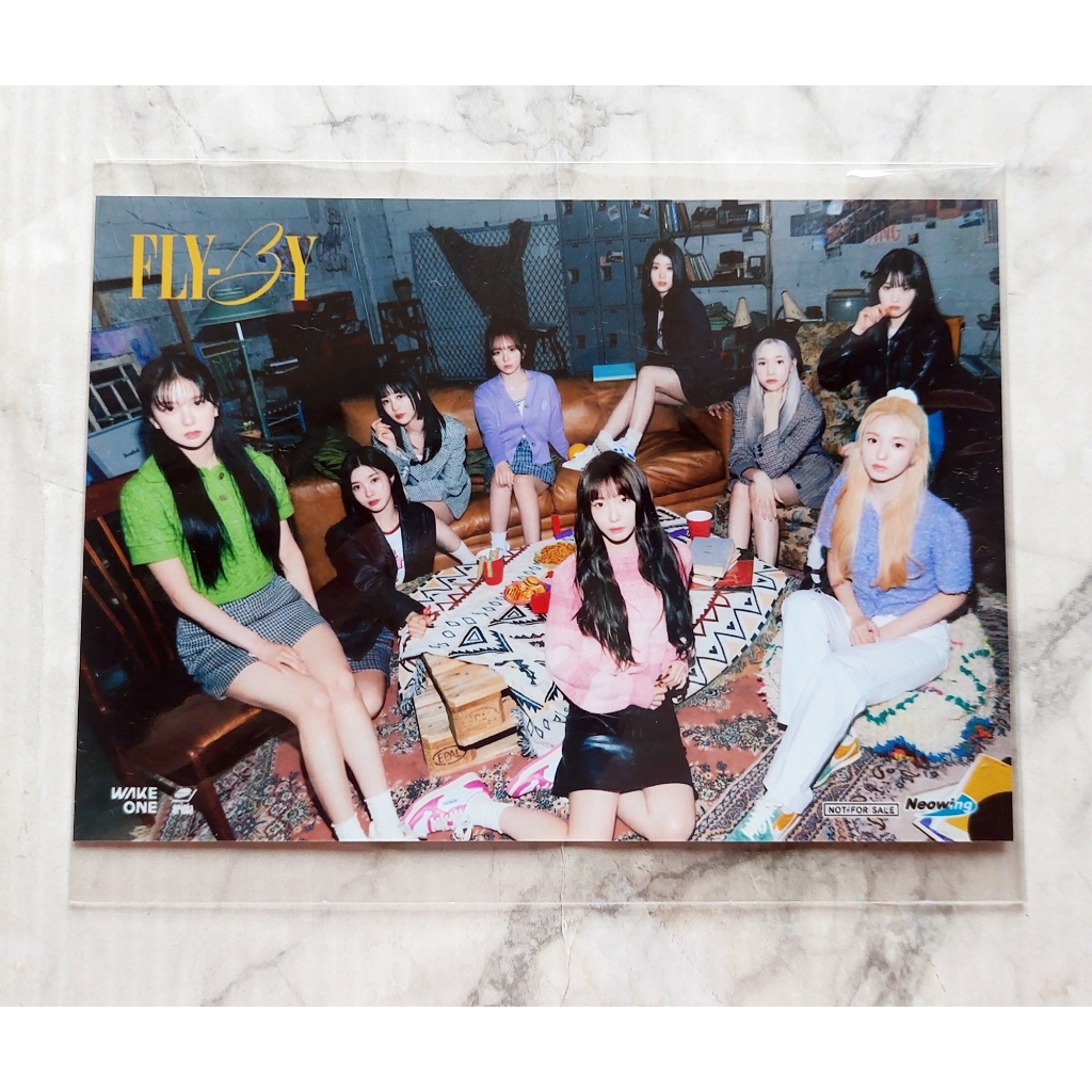Photo POB Card Neowing Shop Album Nhật Bản Kep1er-FLY-BY Kpop