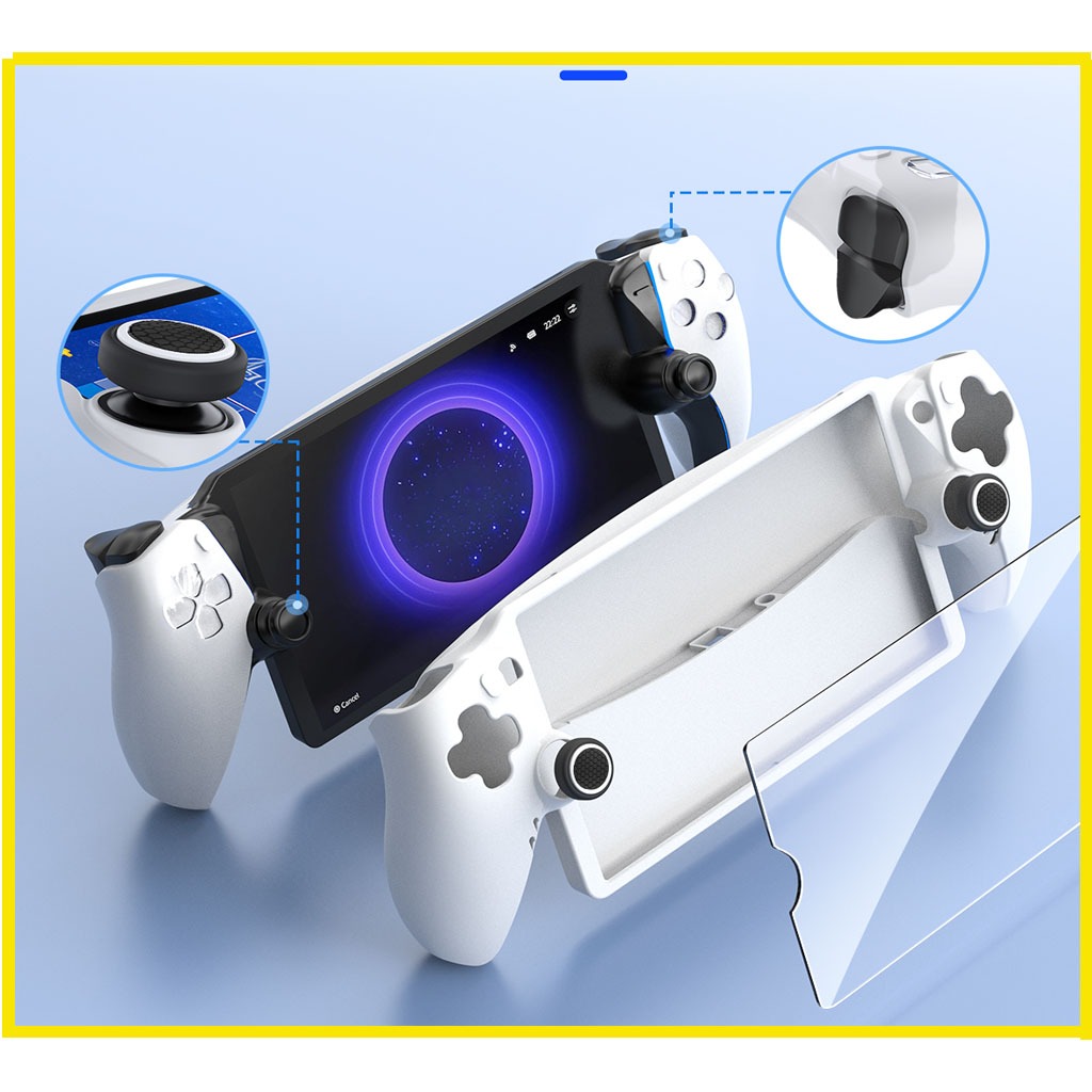 Ốp Lưng Chất Lượng Iine Giá Trị Tốt PS5 Porta Silicone + Phim + Nắp Rocker L918 / L920 Chính Hãng