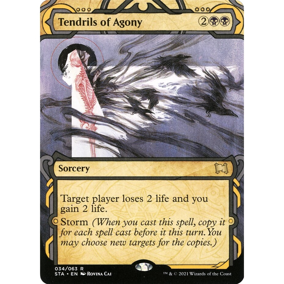 Tendrils of Agony Magic the Gathering Card [MTG]