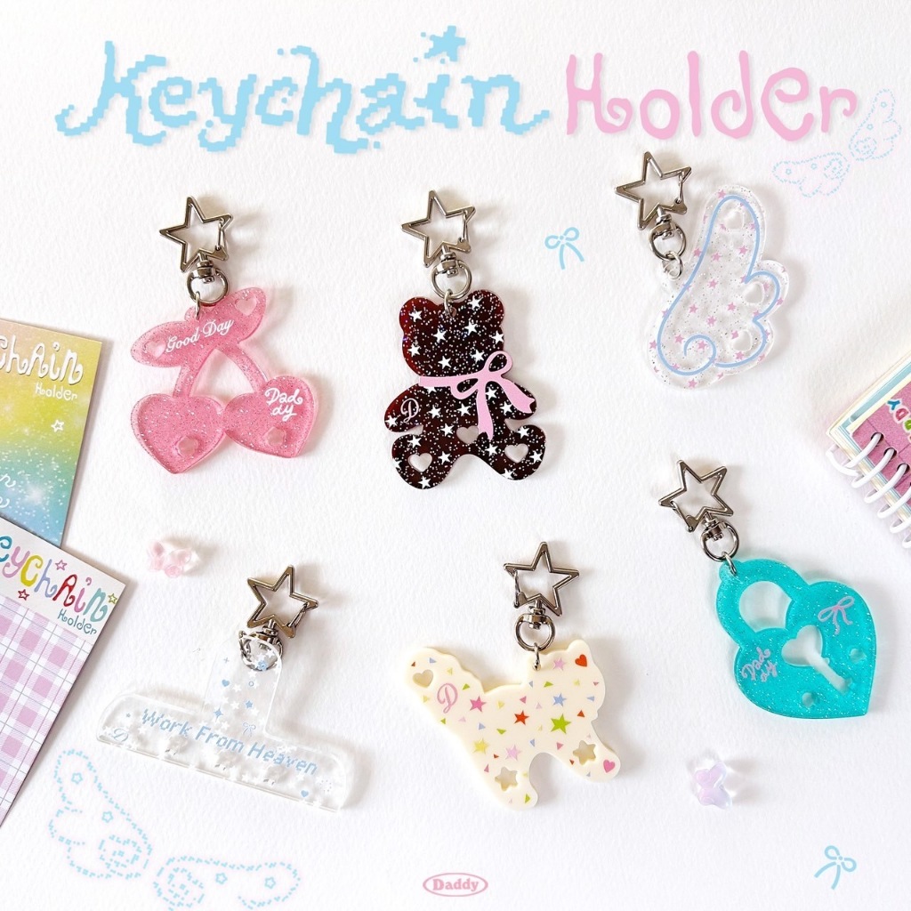 Bố ơi | Heaven Sent Me Móc Khóa Siêu Dễ Thương