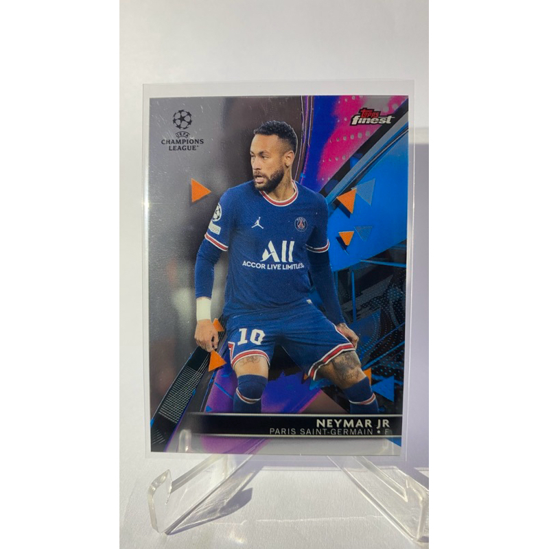 Neymar Jr. Thẻ bóng đá Sandro Tonali ACM PSG TOPPS FINEST 2022
