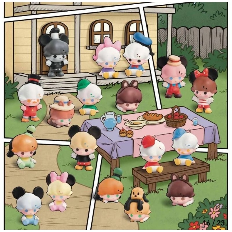 Pop bean Dimoo world × Disney series cổ điển