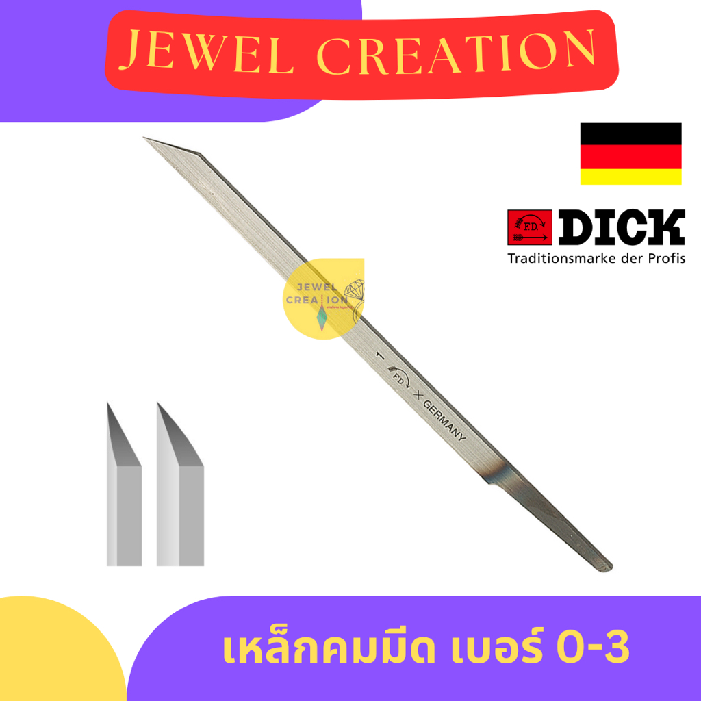 Khắc thép Sharp Knife Arrow Thương hiệu 553 Kích thước 0-3 Graves