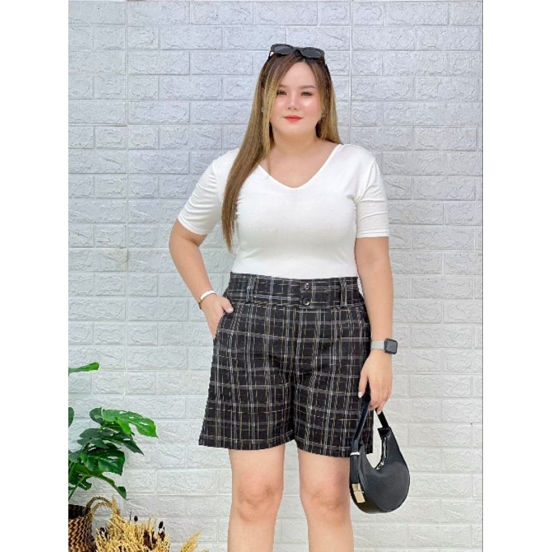 Quần Short Nữ Mũm mĩm plus size (Chiều Dài Chân 18 Inch) Quần Áo Nữ Miss M.A.Closet