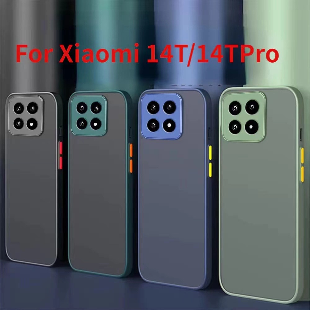 Mi 14T / Mi14T Pro Model Soft Edge Case Ốp điện thoại cứng Vỏ Camera Xiaomi 14T 5G / Xiaomi 14T 5G