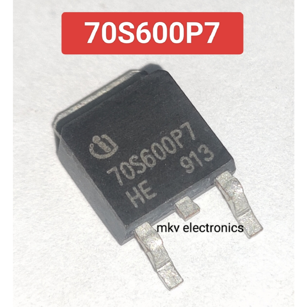 (1 Cái) 70S600P7 MOSFET N-Channel 5A 700V TO-252 (Mã sản phẩm M02732)