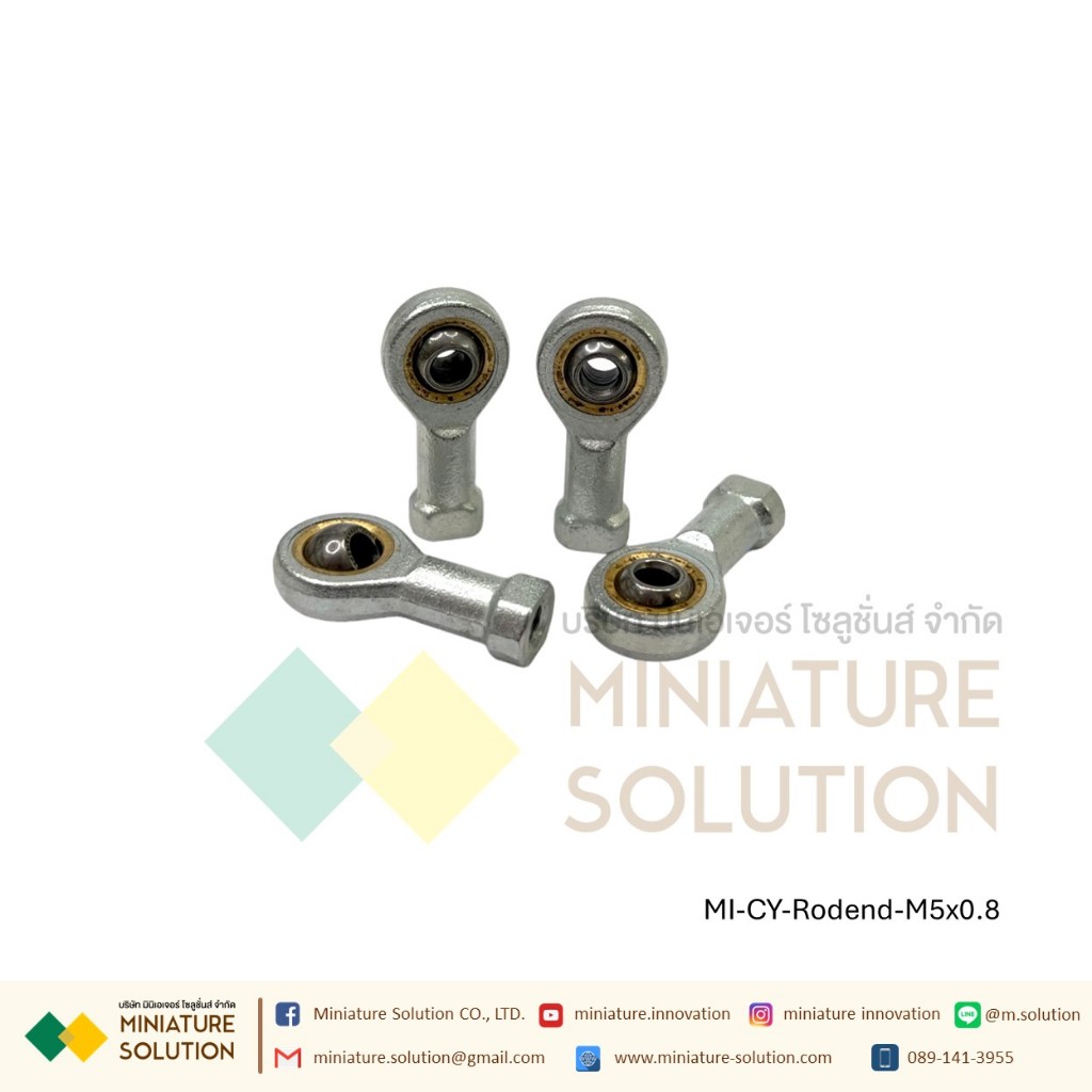 Mini Air Xi Lanh Nữ Chủ Đề Mắt Cá Kết Nối Thanh Mang M5x0.8 M6x1 M8x1.25 M10x1.25 M12x1.25