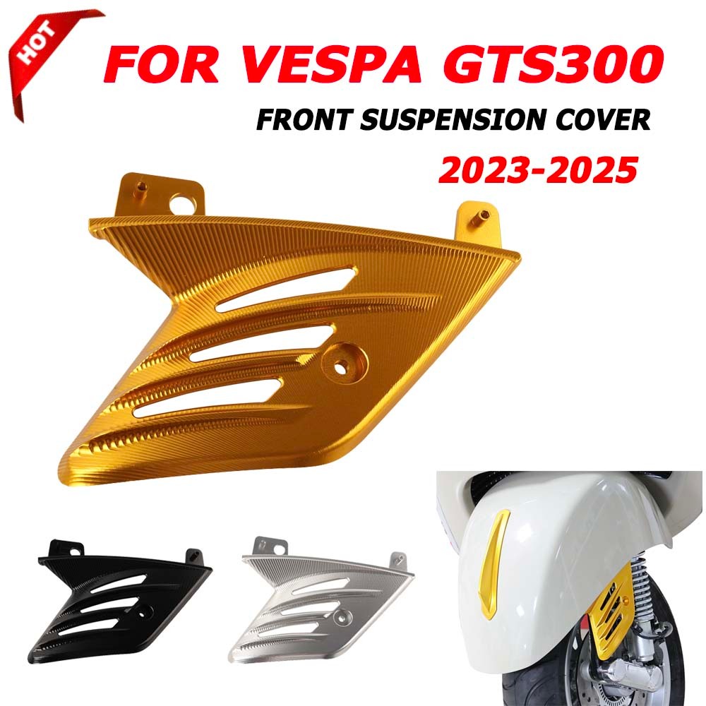 FENDER Vỏ chắn bùn phía trước Chống sốc cho Vespa GTS300 GTS250 GTS 300 250 2023-2025 Phụ tùng xe má