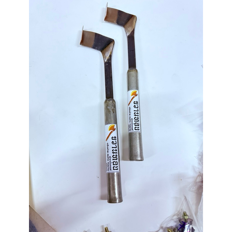 Giant Axe Gold 75 Độ Sharped 15 Inch Cao Su Khai Thác Dao Thép Hit Tay Cầm Lớn