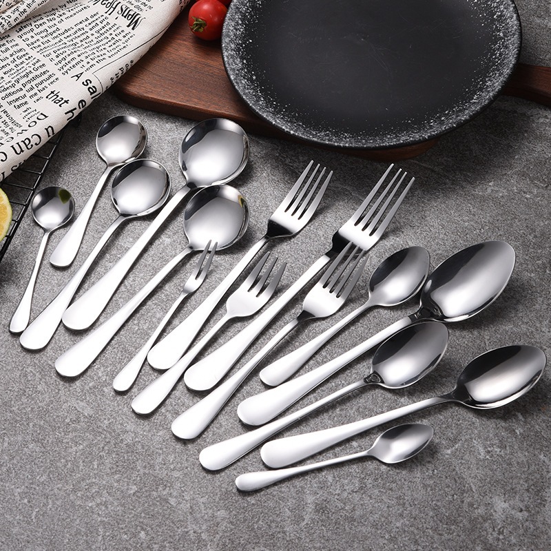 ShopAt.Two [ST-1] Dao nĩa thìa inox cấp thực phẩm SUS410