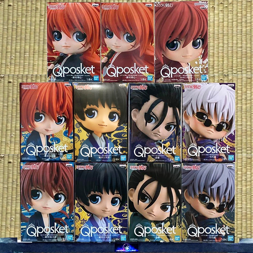 BANDAI BANPRESTO FIGURE: Q POSKET- RUROUNI KENSHIN / ❈