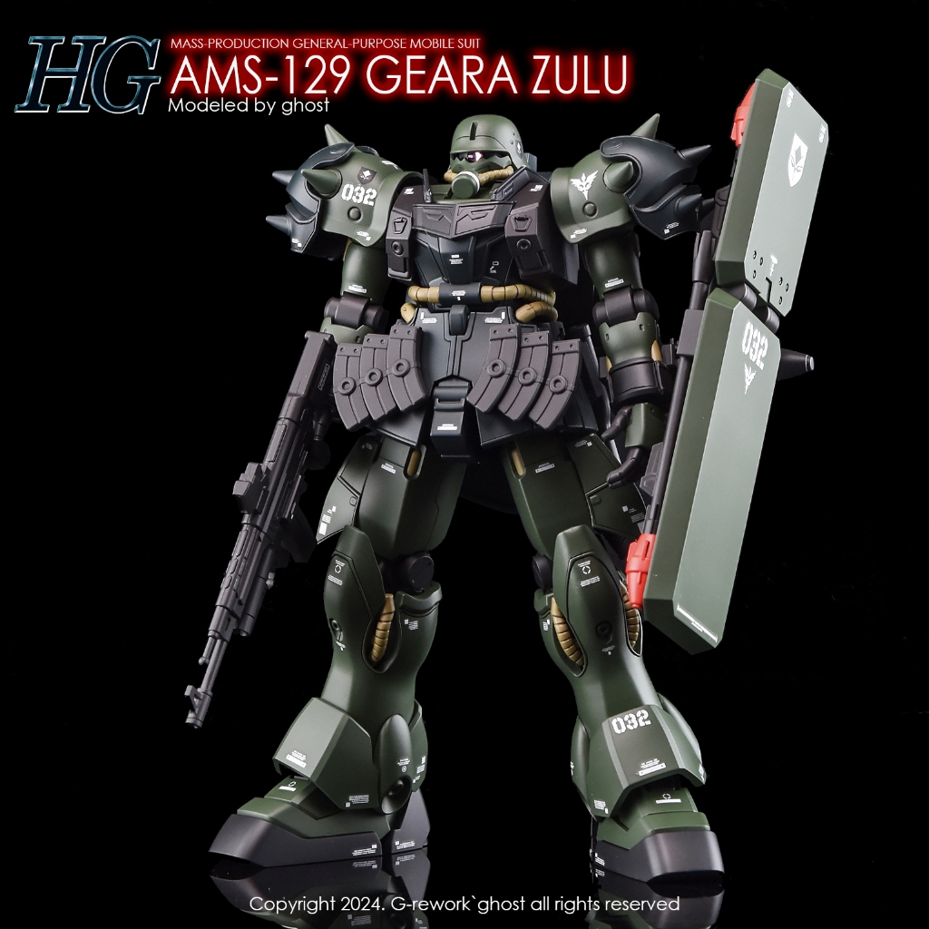 Decal nước [HG] GEARA ZULU Từ G-Rework