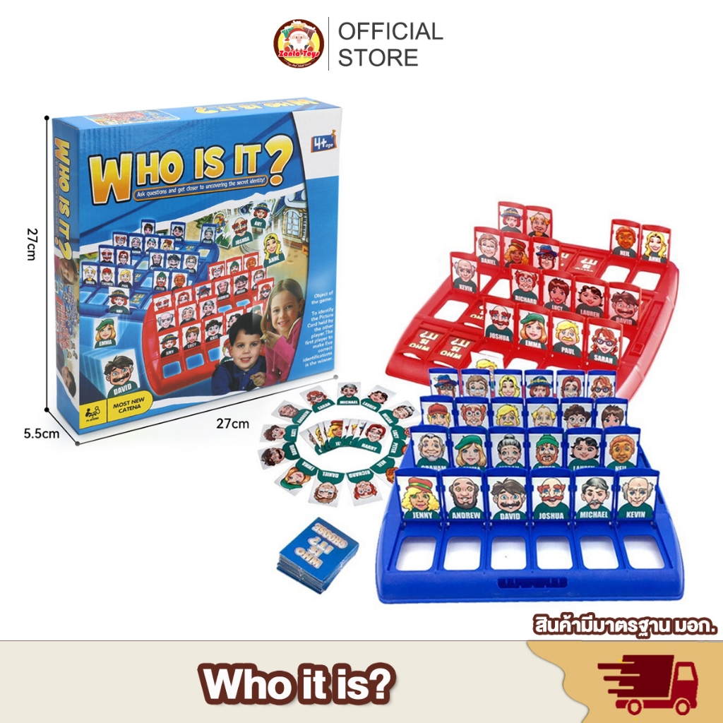 Who is it Classic Board Game Fun Family Puzzle Đồ chơi trẻ em Quà tặng cho trẻ em