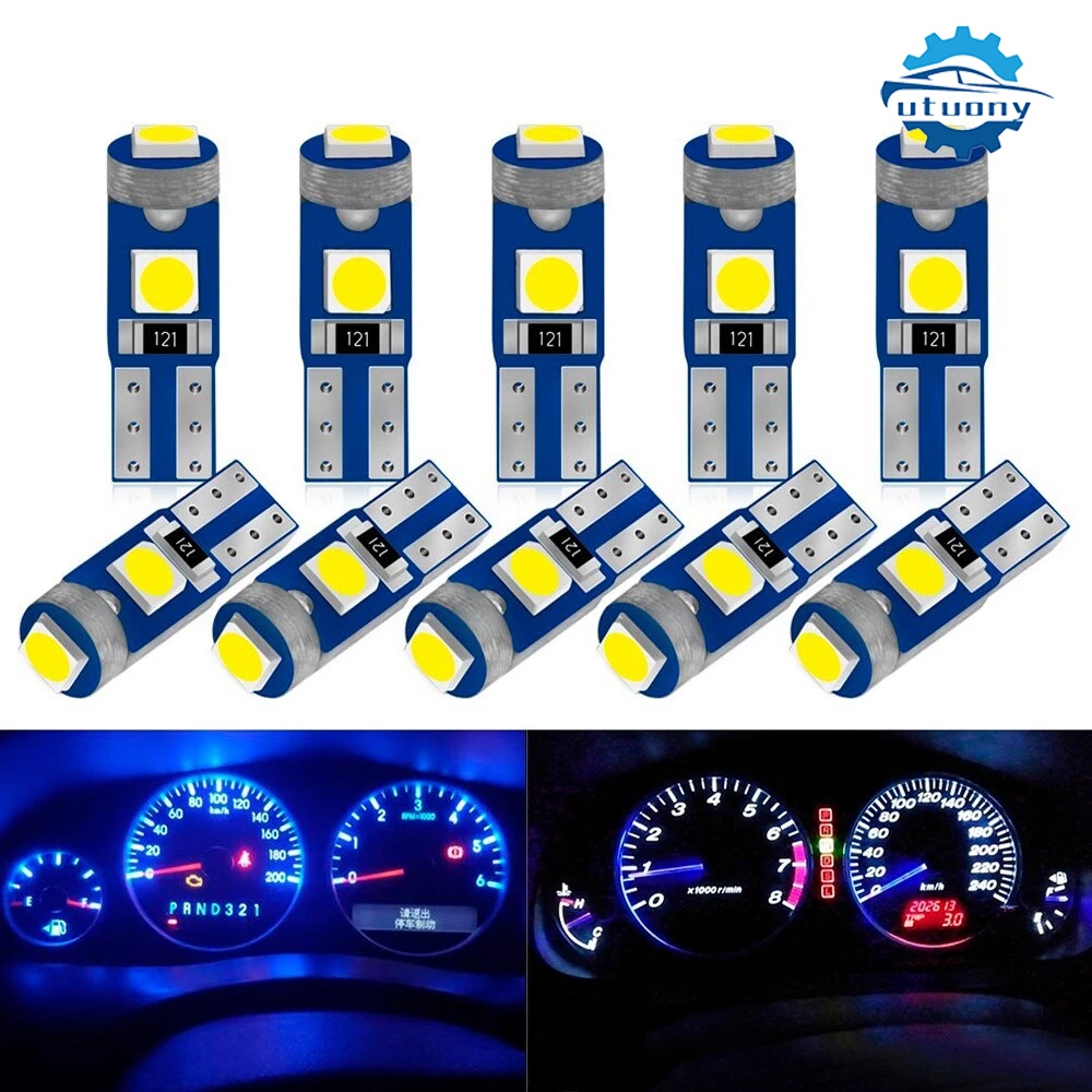 [60 000 giờ] 1 chiếc T5 LED T5 3030 3SMD Cabin sưởi nội thất ô tô 12V