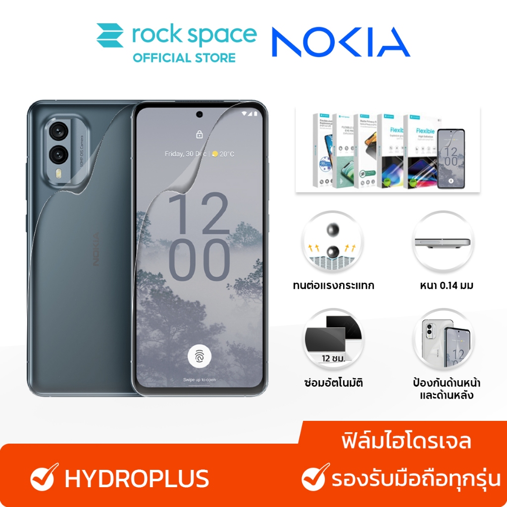 Rock space NOKIA HMD Pulse Pro / Plus / X30 / X20 / G60 / G50 / G42 / G21 Phim Tính Năng Hydrogel Đi