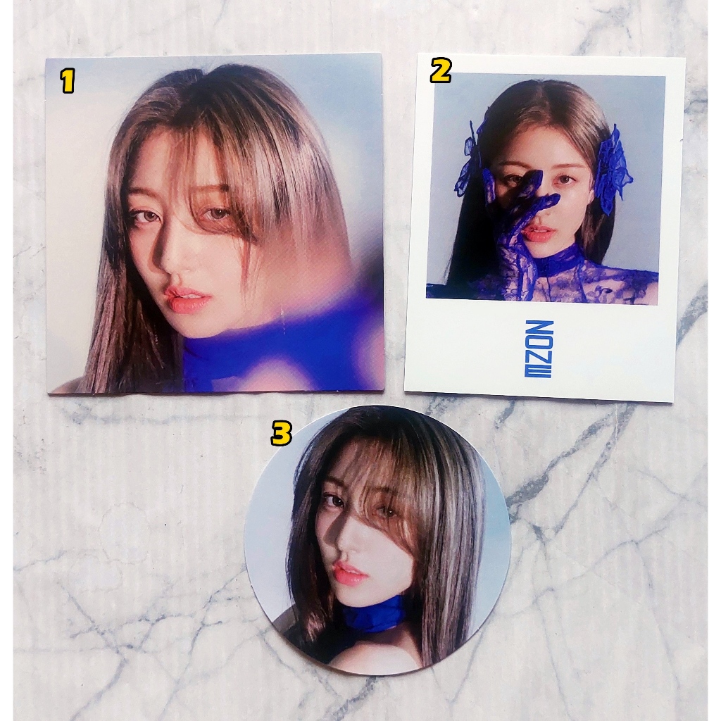 Thẻ Bưu Thiếp Miếng Dán Từ CD Jihyo Album (TWICE) -ZONE Digipack Kpop Jihyun
