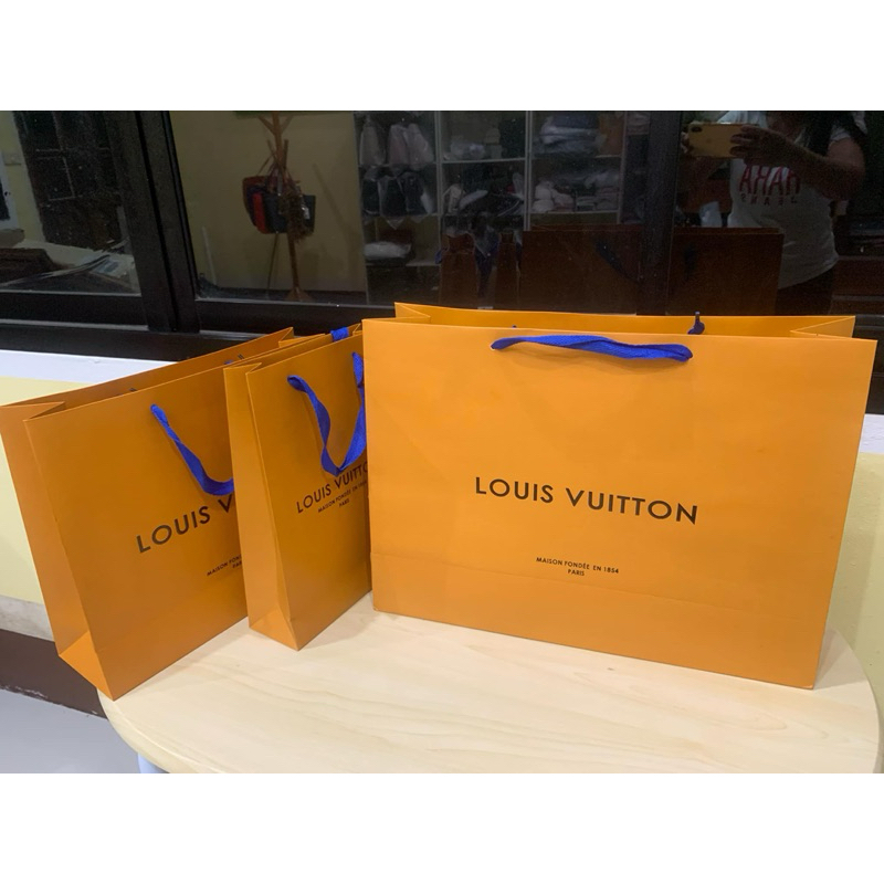 Túi giấy thương hiệu Louis VUITTON Quà tặng nhỏ / vừa / lớn