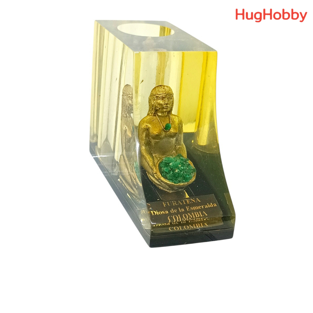 [2nd Hand] Tác phẩm cũ từ thập niên 90 Búp bê Diosa de la Esmeralda Chất liệu Acrylic Lưu niệm Futur