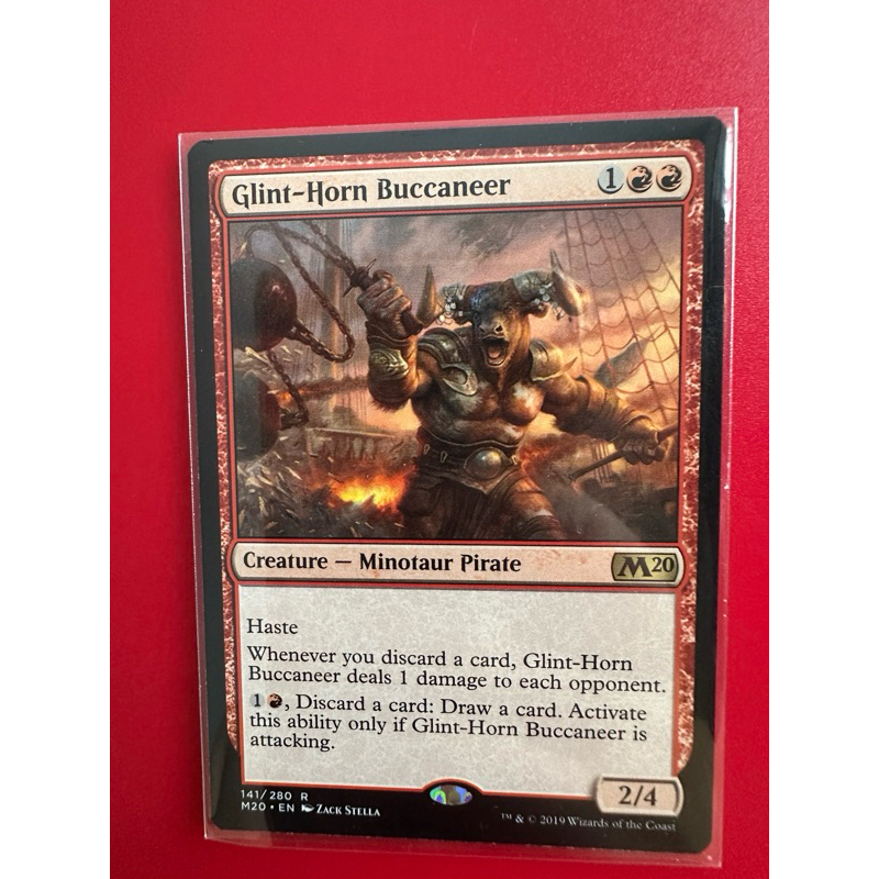 Glint-Horn Buccaneer Magic Tập hợp thẻ MTG từ Core Set 2020