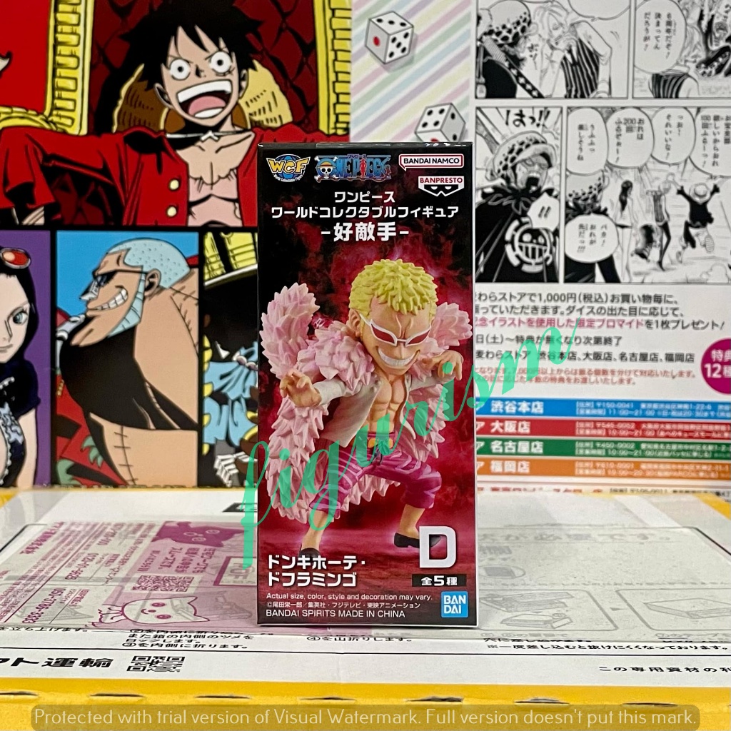 WCF Doflamingo Worthy Rivals một mảnh được cấp phép của Nhật Bản