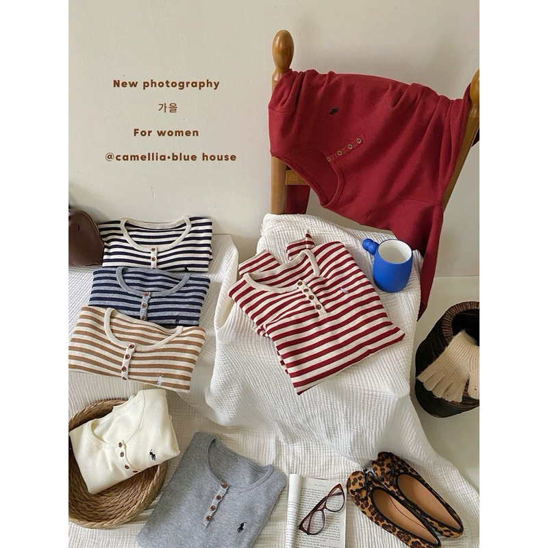 PICHA _ BRAND: POLO COZY SỌC MỚI