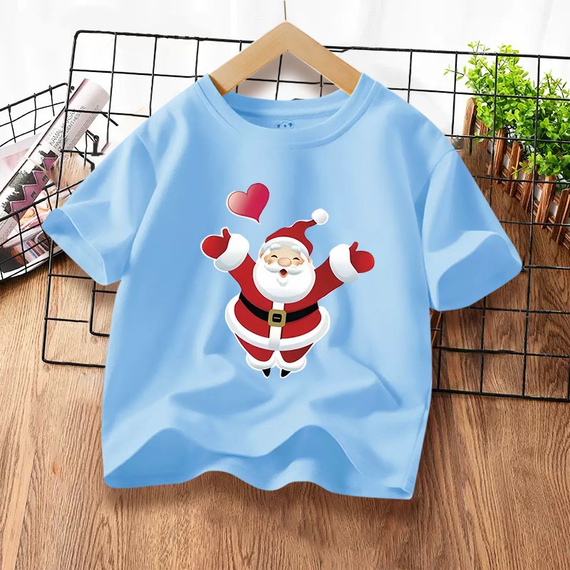 Áo thun trẻ em dễ thương thích hợp cho cả nam và nữ. Tất cả các màu H927