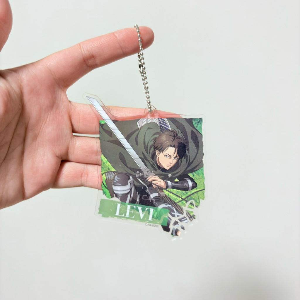 LEVI'S Móc khóa Acrylic Levi 's Ackerman Attack on Titan Levi AOT Anime