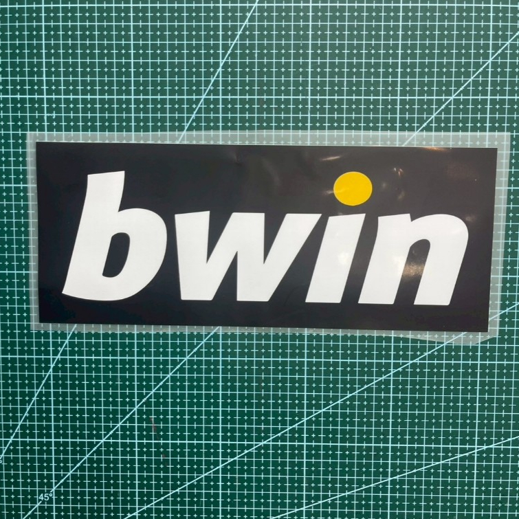 Retro AC MILAN Dây đeo ngực Thể thao bwin Nền đen trắng