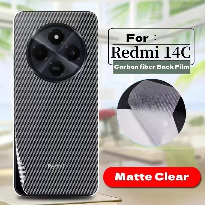 Poco C75 / redmi 14C Kevlar Back Film redmi 14C Model