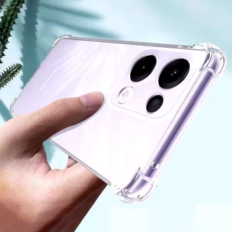Reno 13 Pro 5G Model Clear Tpu Case Vỏ máy ảnh chống sốc OPPO Reno13 5G / OPPO Reno13 Pro / OPPO Ren