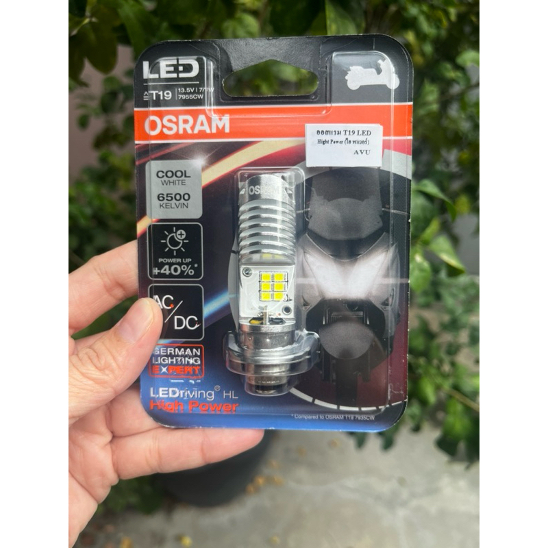 Bóng đèn LED OSRAM T19 Higth Power (COOL WHITE) Bóng đèn xe máy