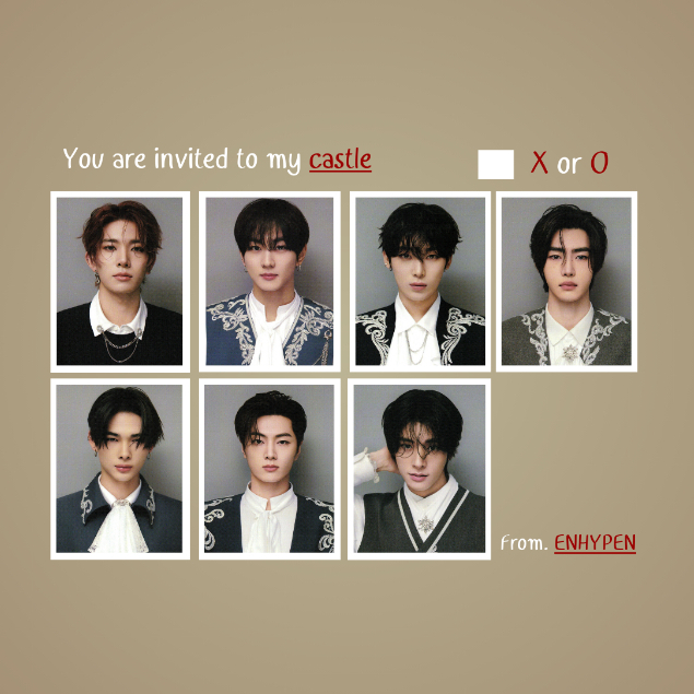 Thẻ ảnh id l ENHYPEN ver.prince