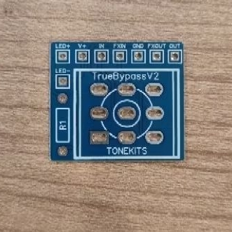 Công tắc chân dây PCB 3PDT Mạch dễ dàng và đẹp hơn với bảng hoàn thiện.
