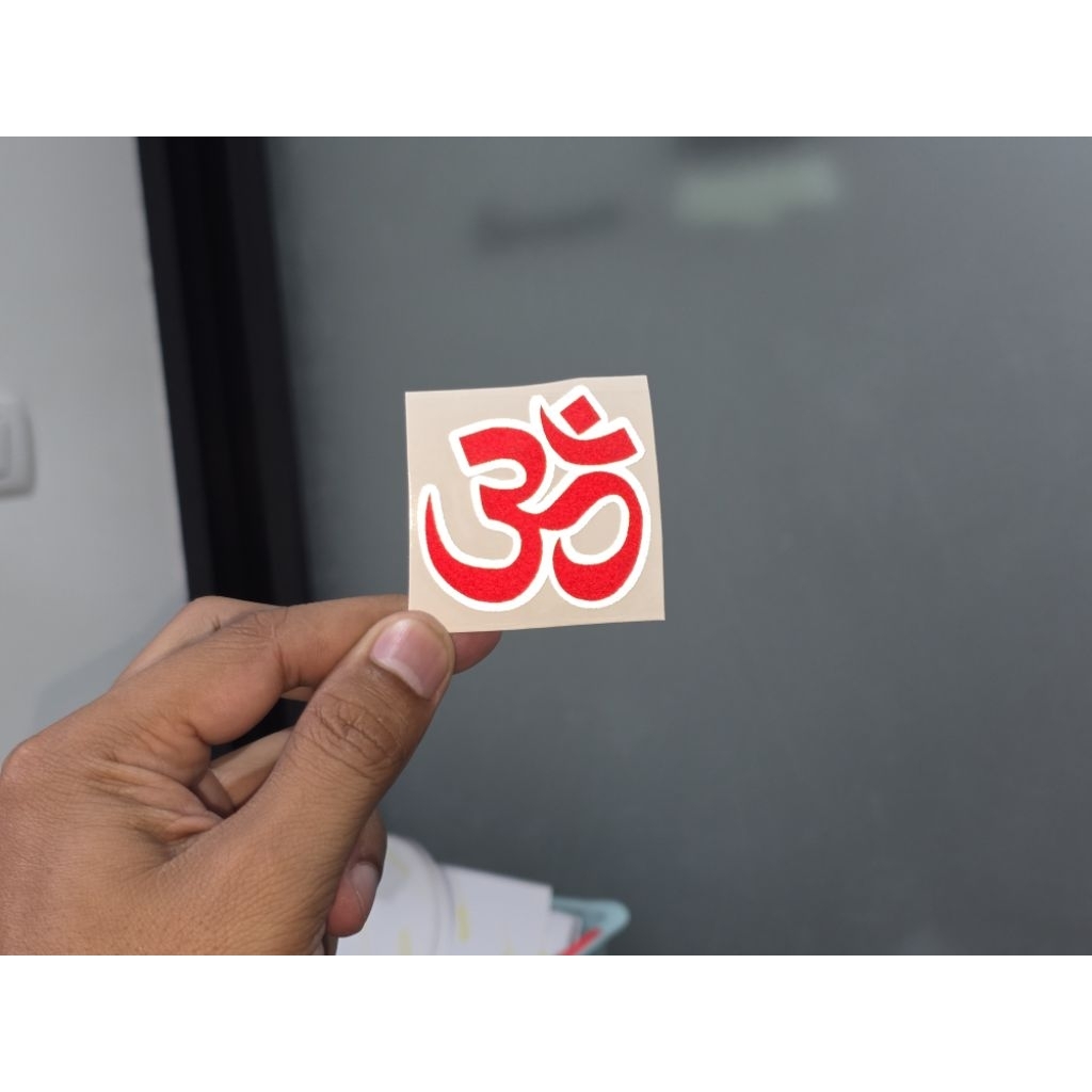 Nhãn dán trang trí ô tô Om Symbol 3M Cắt và lắp ráp phản quang
