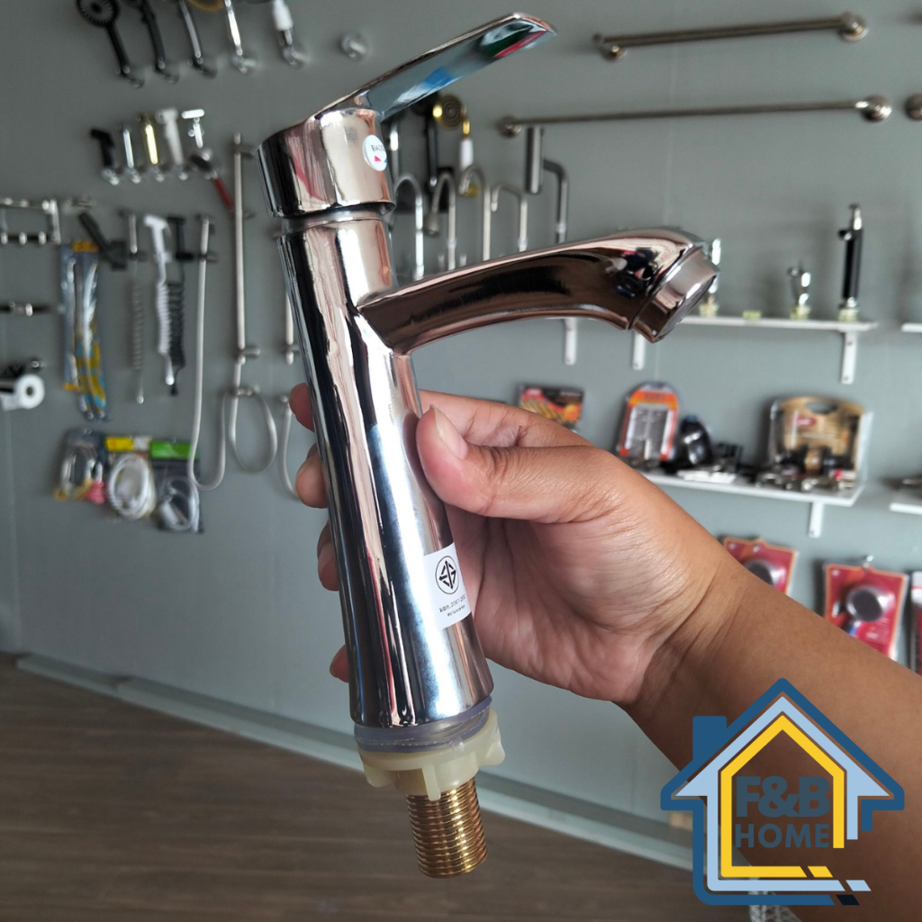 F & Bhome.premium Vòi chậu rửa Hệ thống van gốm Chất liệu thép không gỉ Đầu nối 4 Inch Tis được chứn