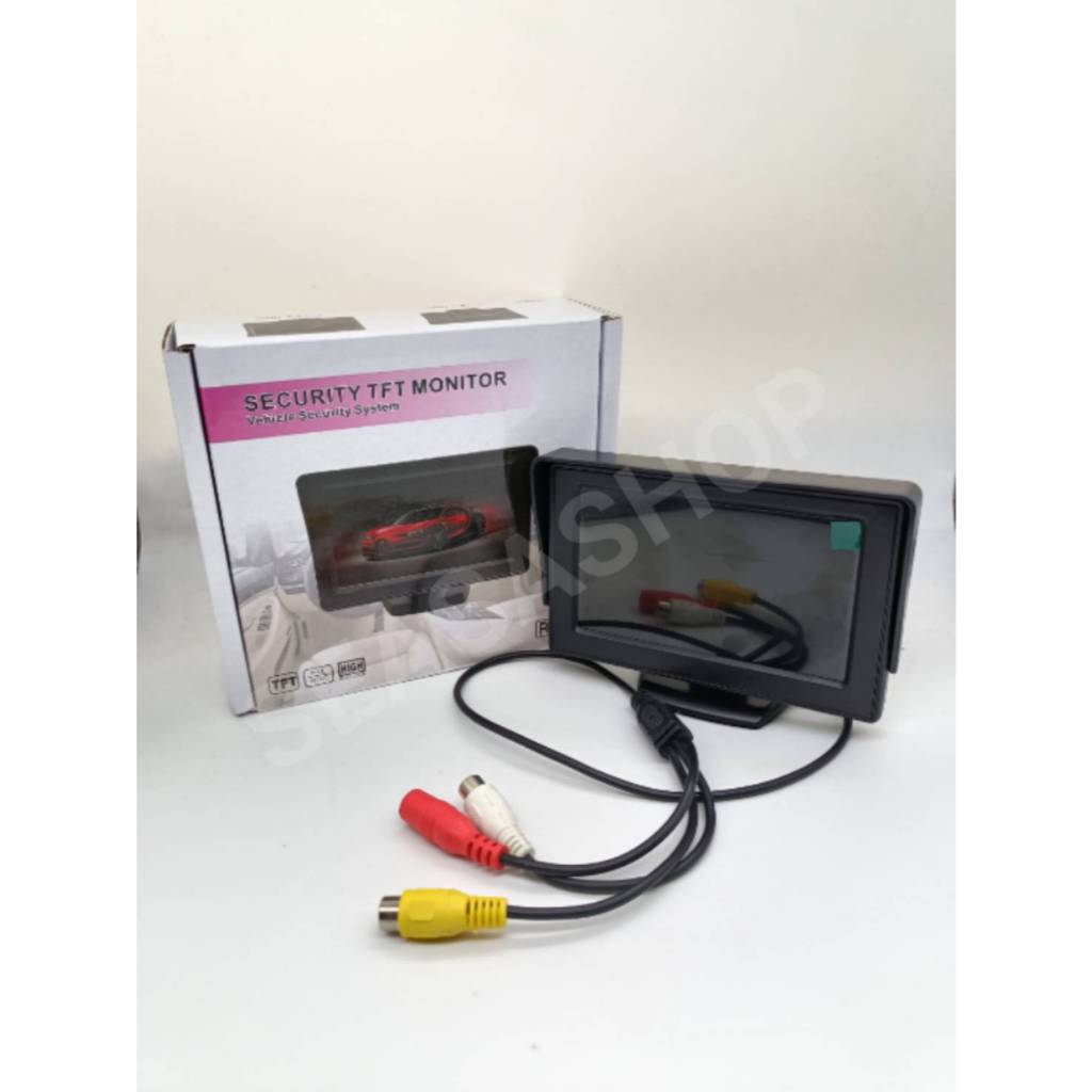 Màn hình LCD 4.3​Ngón tay​ Màn hình đứng​ Màn hình ô tô TFT gấp 4,3 Inch