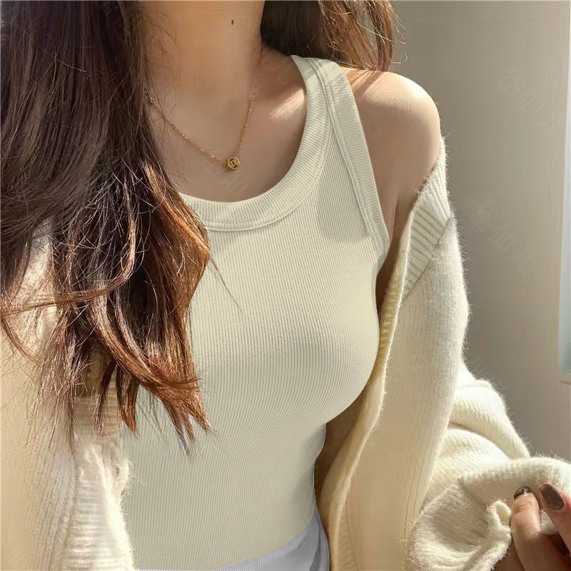 Sz _ home Áo bình màu mơ có dây đeo cho nữ phong cách mới mát mẻ phù hợp mặc hàng ngày. B882