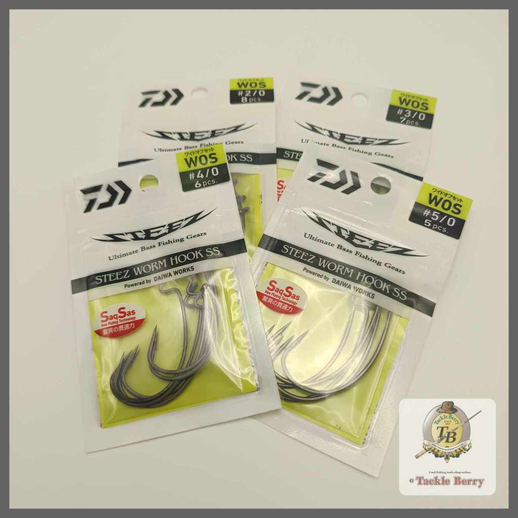Daiwa Steez Worm Hook SS Wide Offset WOS / Steet Hook