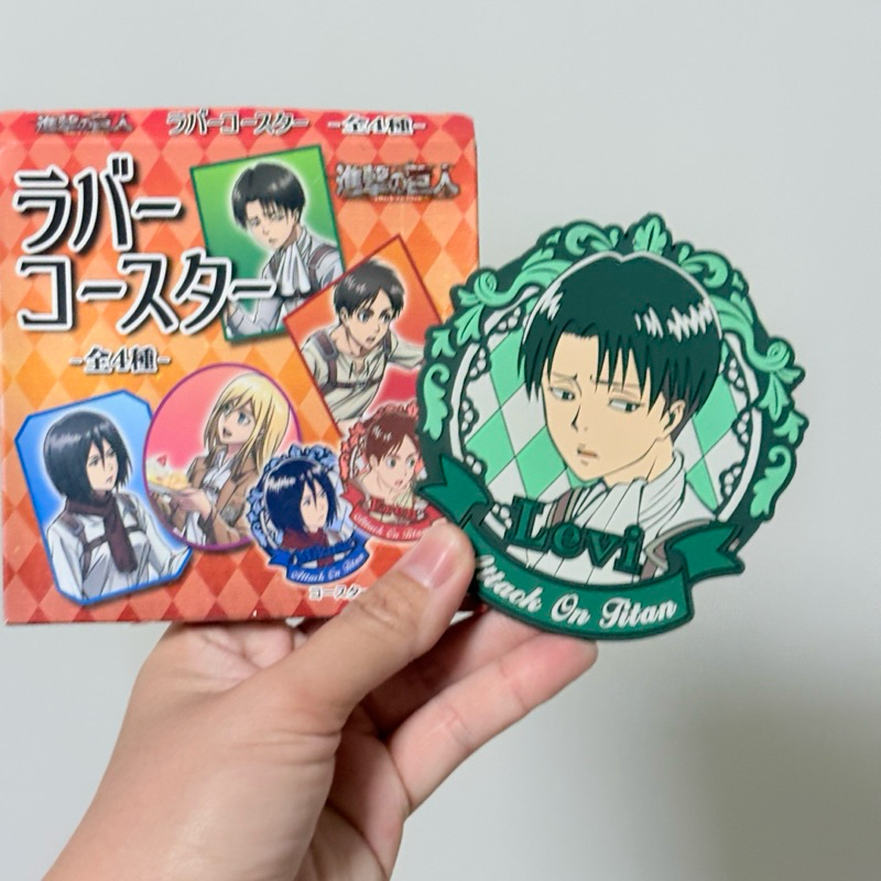 LEVI'S Dây đeo cao su Coaster Anime Levi 's Ackerman Attack on Titan-Levi